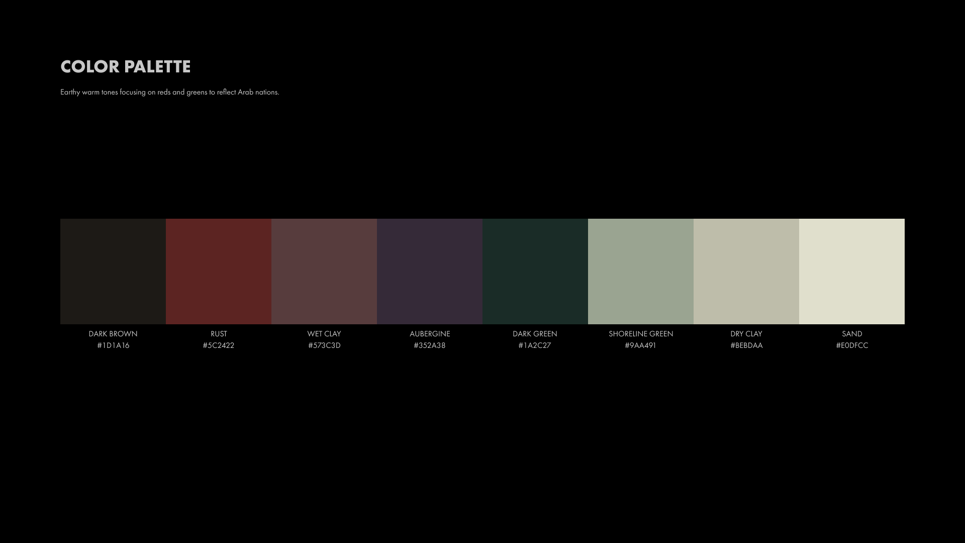 AYNI color palette