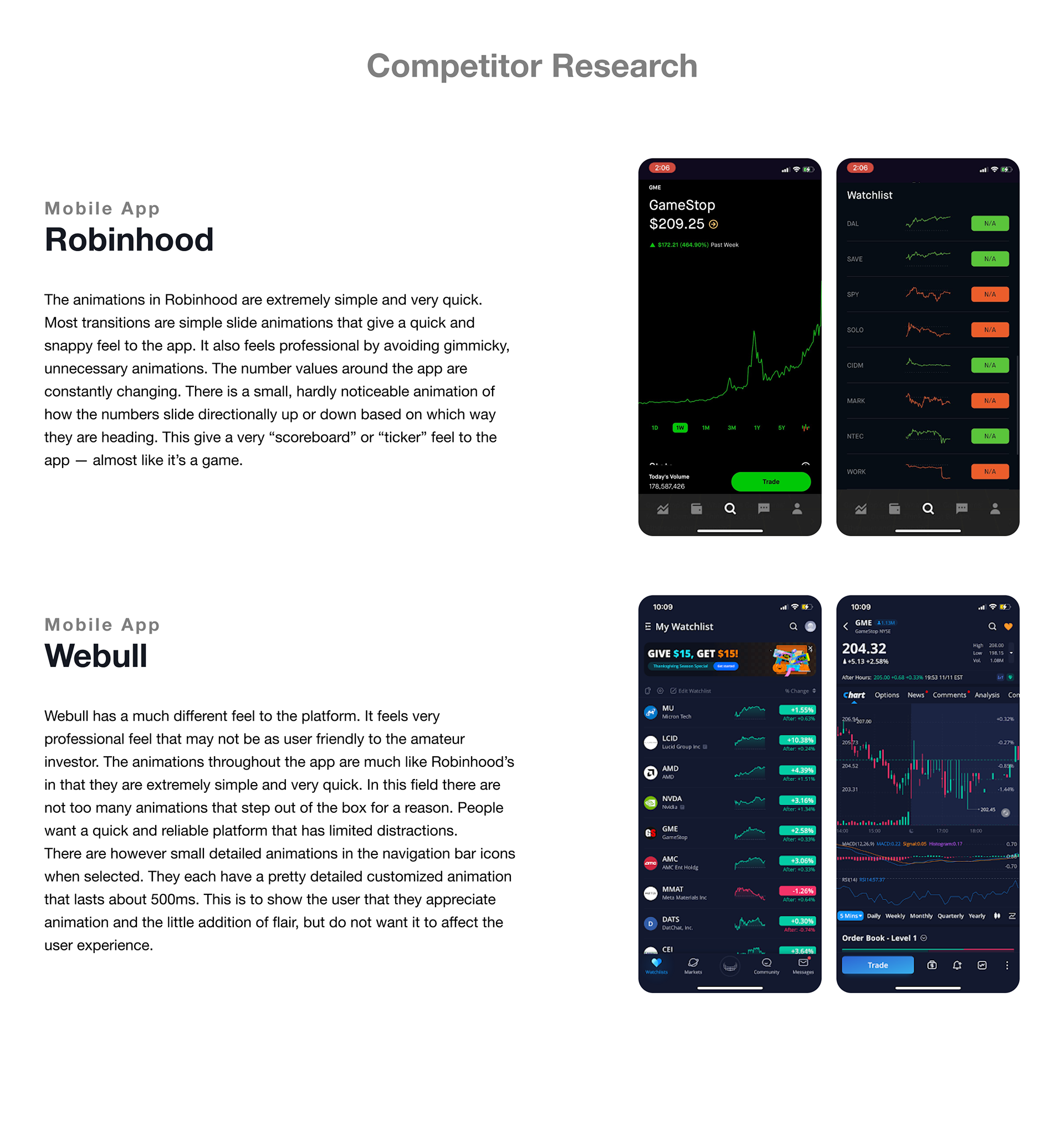 Gem fintech mobile app project image 4