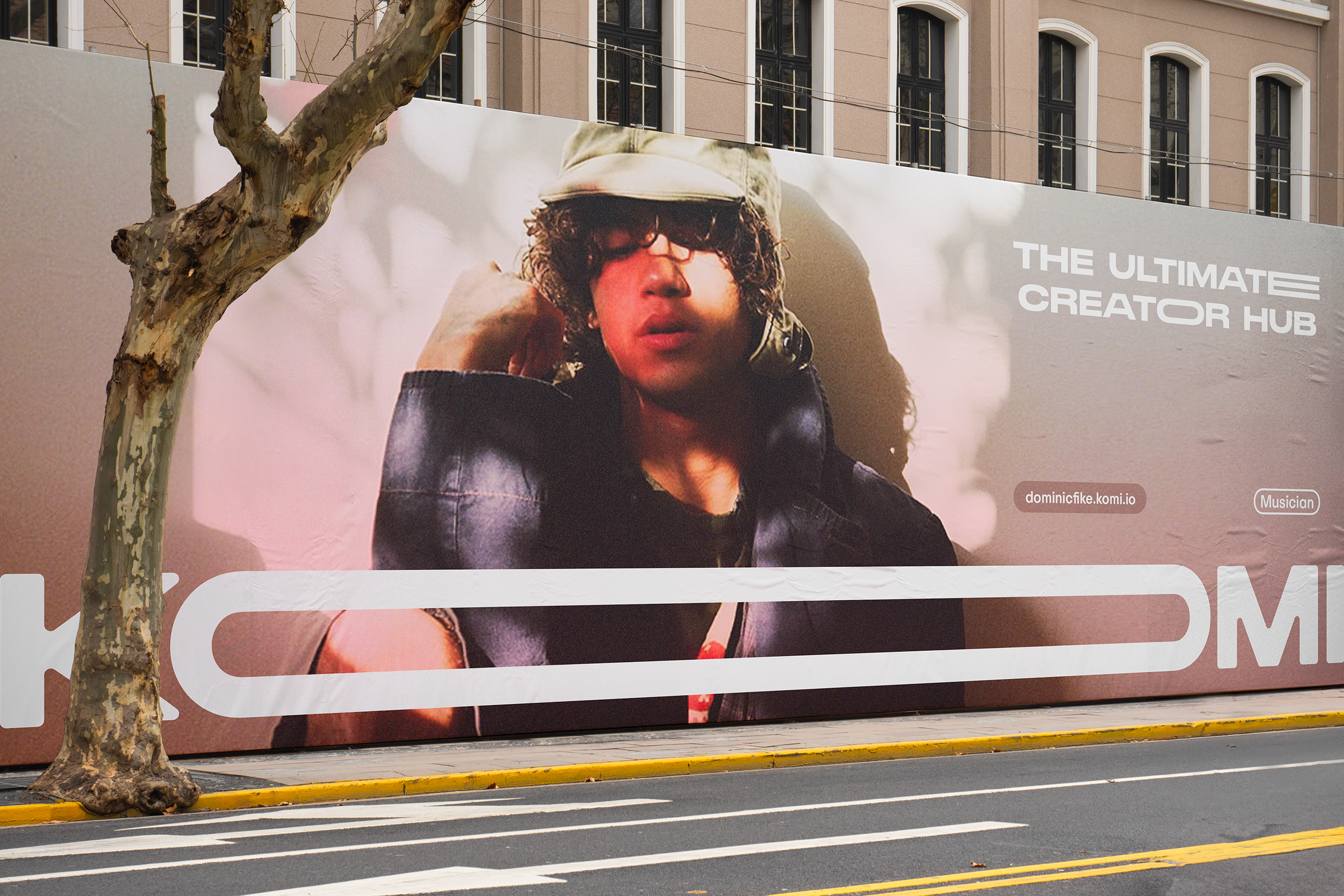Komi out-of-home billboard campaign